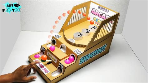 How To Make An Arcade Machine With Cardboard
