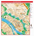 Bremen tourist map