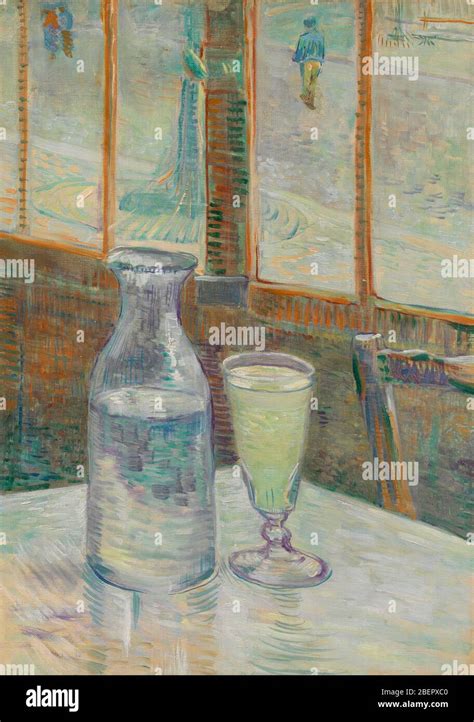 Still Life With Glass Of Absinthe By Van Gogh 1887 Van Gogh Museum
