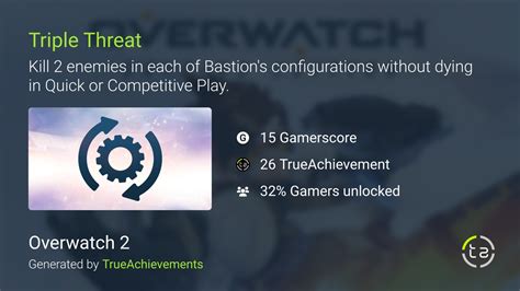 Triple Threat Achievement In Overwatch 2