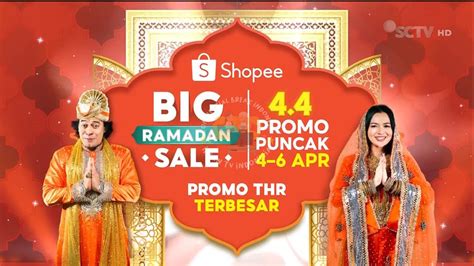 Iklan Shopee Big Ramadan Sale Promo Puncak 4 6 April Ver2 • 15s 2023 Komeng Wikasalim Youtube