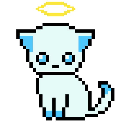 Angelic Cat Pixel Art Maker