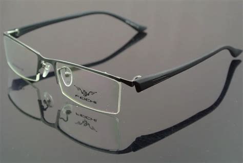 Men Tr90 Half Rimless Glasses Eyeglass Optical Spectacles Eyewear Frame Buy At The Price Of 6