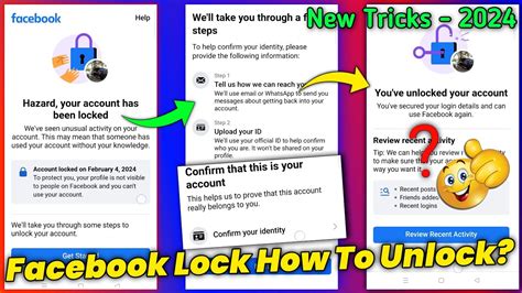 Confirm Your Identity Facebook Unlock Kaise Karne Facebook Lock How