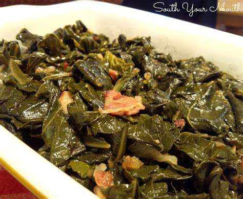 I'm talking about greens so good that you will gulp down the leftover juices from the pot! South Your Mouth: Southern Style Collard Greens