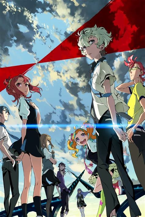 Kiznaiver Characters Official Art Poster Kiznaiver Anime All Anime