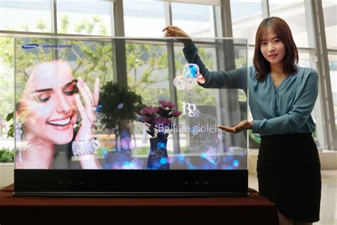 Novedades En Tecnología Tv Samsung Con Pantalla Transparente