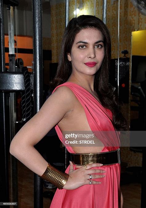 Indian Actress And Model Ankita Shorey Poses During The Launch Of A News Photo Getty Images