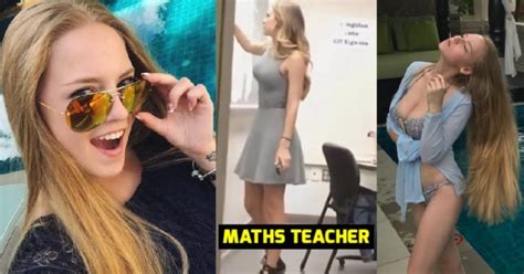 You Ll Fall In Love With Maths After Seeing Sexy Pics Of World S Hottest Maths Teacher Rvcj Media