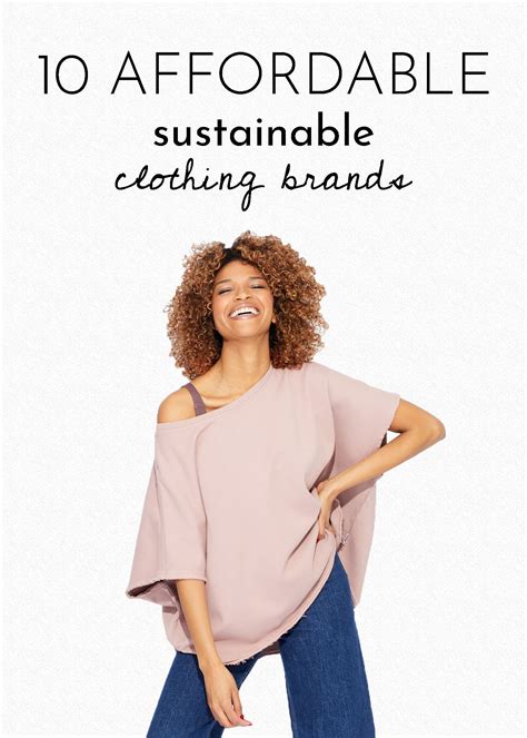 10 Affordable Sustainable Clothing Brands For Women — Sustainably Chic Sustainable Womens