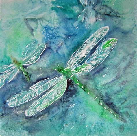 Dragonfly By Kaeh Tenshi On Deviantart Dragonfly Painting Dragonfly