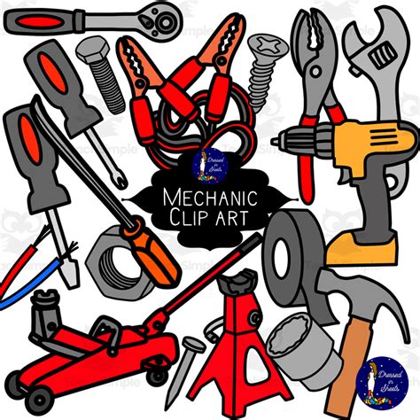 Mechanic Tools Clip Art By Teach Simple