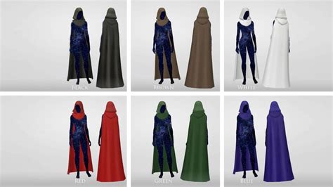 Cloaked In Magic Updated Cloak Sims 4 Sims 4 Mods