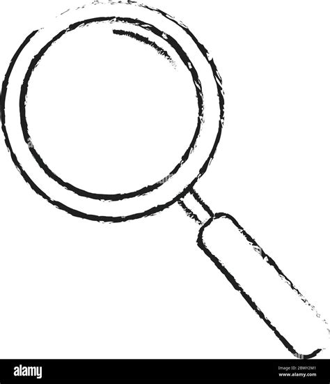 Magnifying Glass Vector Sketch Cut Out Stock Images And Pictures Alamy