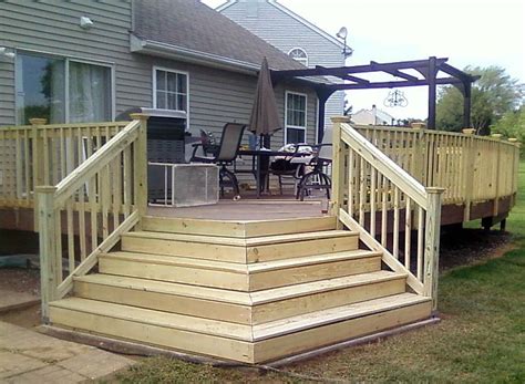 Deck Stairs Deck Steps Decks Backyard Deck Landscaping