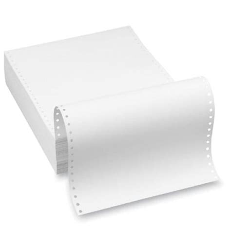 Plain Continuous Computer Paper 11 X 15 Continuous Computer Paper