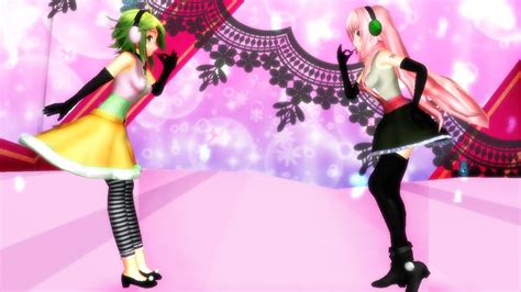 Mmd Newcomers Pd Gumi And Luka Happy Synthesizer By Nadeshikolove1 On