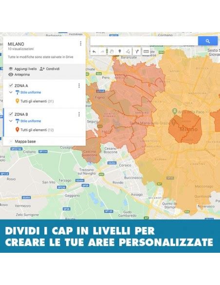 Mappa Dei Cap Di Roma Kml