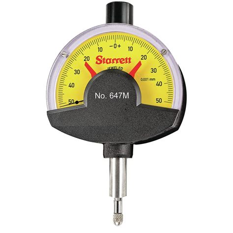 Starrett 647m 01mm X 0001mm Dial Indicator