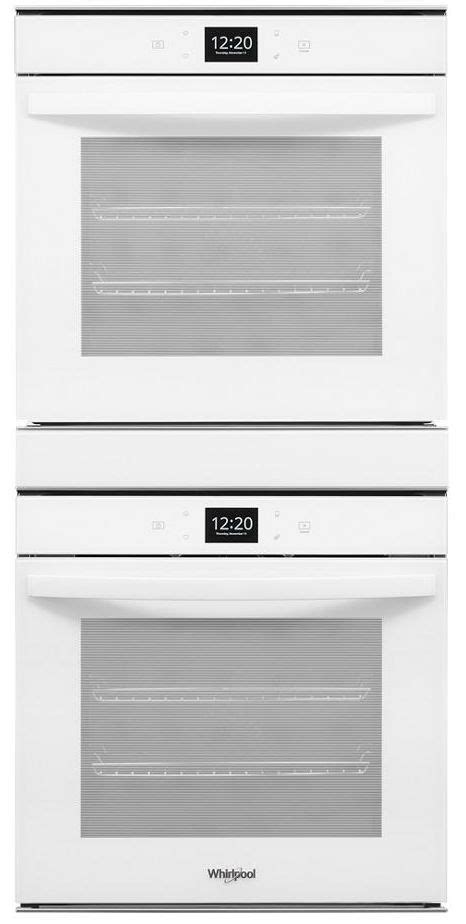 Whirlpool 24 White Double Electric Wall Oven Home Appliance Center