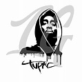 TuPac 2Pac Shakur Siluetas SVG y PNG Archivos de corte para el - Etsy ...