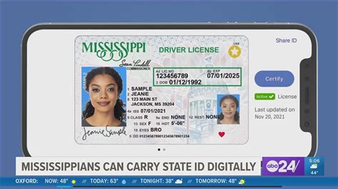 Mississippians Can Now Have Their Drivers License On Their Phone