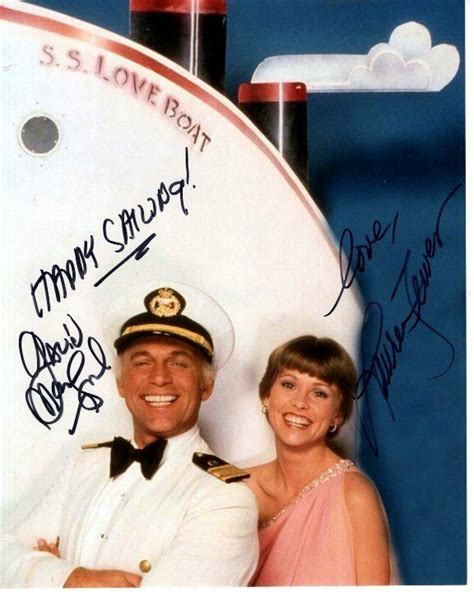 Lauren Tewes And Gavin Macleod Signed The Love Boat Photo W Etsy
