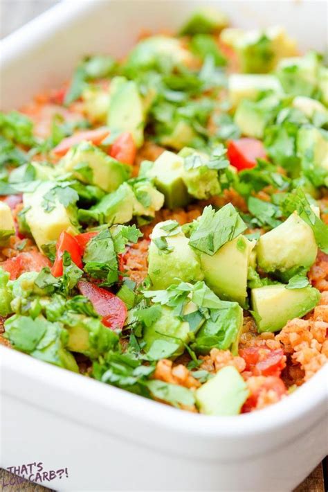 Mexican Cauliflower Rice Low Carb Recipes By Thats Low Carb