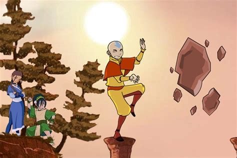 Avatar The Last Air Bender Aang On Game Play Free Avatar The Last