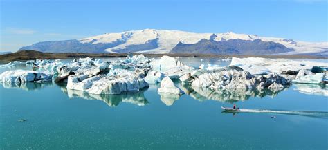 Jokulsarlon On A Sunny Day Iceland Rtravel