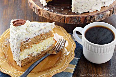 Carrot Cake Cheesecake Cake Recipe Shugary Sweets