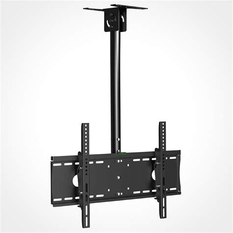 Rhino Brackets Tilt Ceiling Tv Mount With Adjustable Pole 32 To 55