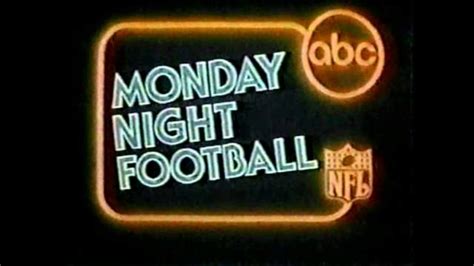 The Original Monday Night Football Theme Youtube