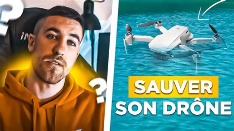Comment Sauver Son Drone Tombé à Leau Crash Drone Youtube