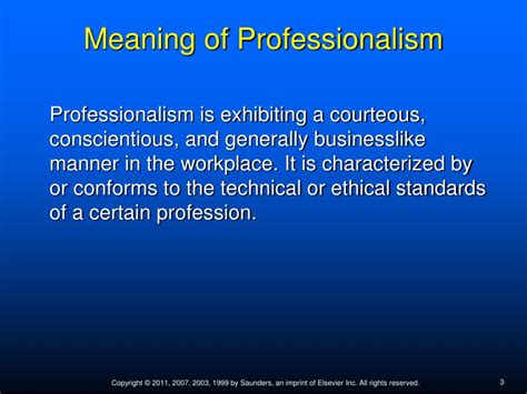 Professionally Meaning