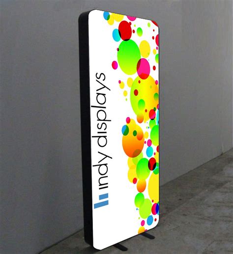 Led Fabric Backlit Banner Display With Images Trade Show Display