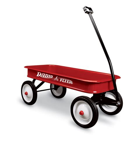 Classic Red Wagon Steel Body Red