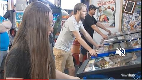 Father And Daughter Battle At National Pinball Championship Father