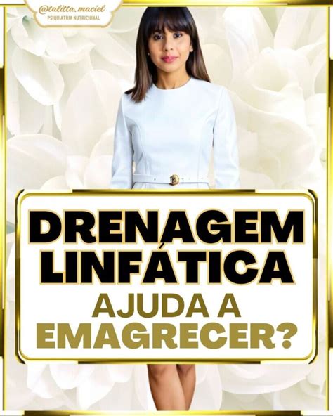 Drenagem Ajuda A Emagrecer