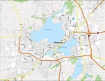 Madison Wisconsin Map - GIS Geography