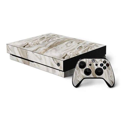 Vanilla Marble Xbox One X Bundle Skin Xbox One Phone Cases Marble Marble Pattern