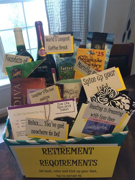 We did not find results for: Cute retirement gift basket | Diy | Pinterest | Pandora ...