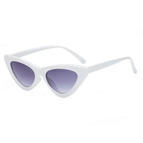 magazine sunglasses women s retro triangle cat eye small frame sunglasses eyewear