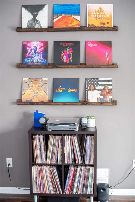 Diy Vinyl Record Wall Shelves 2024