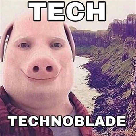 Tech Technoblade John Pork John Pork Is Calling Know Your Meme