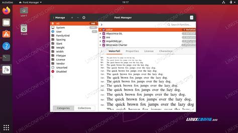 How To Install Fonts On Ubuntu 2004 Focal Fossa Linux Linux