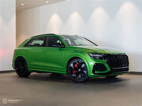 2022 Audi Rs Q8 Green Edition 10143 Knightsbridge Automotive