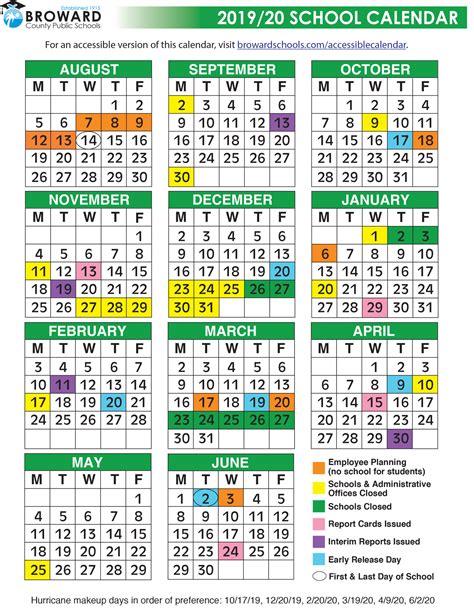 Broward School Calendar 2020 2021 2021 Printable Calendars