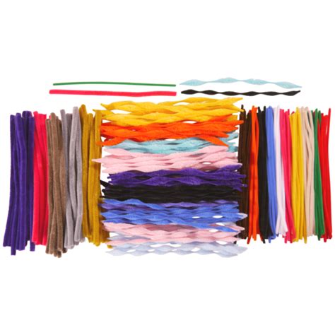 Bumper Pack Of 250 Assorted Pipe Cleaners Sands Arts And Crafts