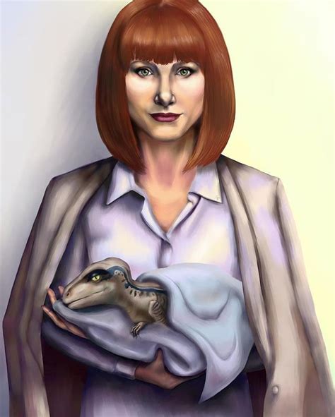 Claire And Blue Jurassic World By Galaktionart Jurassicpark Jurassicworld Clairedearing